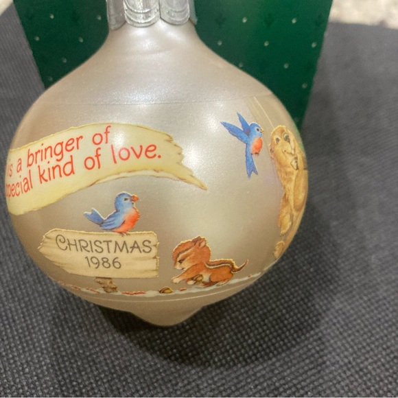 Hallmark 1986 grandson Christmas ornament Preowned - Picture 3 of 8